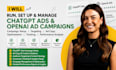run chatgpt ads, setup and manage openai ad campaigns