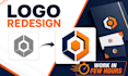 redesign and modernize your existing logo