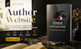 design author website, book author website, ebook website, author landing page
