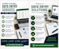 do data entry, email handling and invoice processing