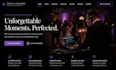 design wix wedding dj website squarespace dj entertainment wedding website