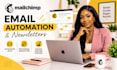 set up mailchimp email automation and newsletters