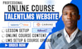 create course content on talentlms, canvas, kahoot, learndash, ehabilis, and h5p