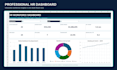 create a professional HR dashboard in excel