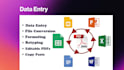 accurate data entry copy paste excel and web research