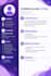 create a modern professional resume and CV design