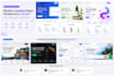 design modern landing page