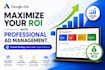 setup and optimize google ads campaigns