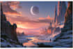create a fantasy landscape