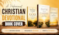 design a professional christian devotional book cover