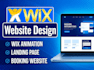 redesign wix website and wix studio website