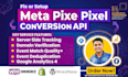 setup meta pixel, capi, server side tracking and ga4