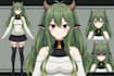 model a custom 3d vtuber, avatar, game, anime, and 3d character model