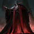 do fantasy horror vampire character art