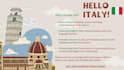 practice italian conversation with you as a native speaker