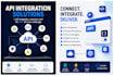 integrate apis and connect your apps with custom API integrations