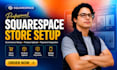 setup squarespace ecommerce online store and products