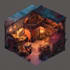 design 2d game concept art background and environment