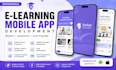 develop e learning app, education app, kid learning app, online course app