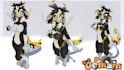 create furry vrchat avatar 3d fursona vtuber model  with quest pc compatible