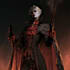 horror vampire lord queen character desing