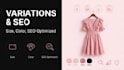 do shopify product listing for boutique and clothing store