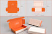 design product packaging, box design packaging design and 3d mockup