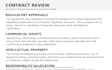 review and analyze your commercial contract