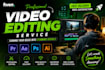edit documentary style videos or professional editing