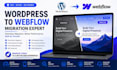 migrate wordpress to webflow with SEO, cms, 301 redirects and responsive design