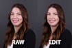 retouch portraits in a natural style
