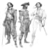 create black and white sketch