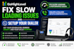 fix gohighlevel slow loading issues and set up your dialer
