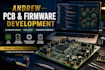 design professional pcb, develop firmware and build embedded systems