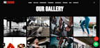 build a premium modern gym website