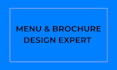 do menu design food package design brochure design