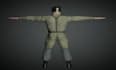 do stylized game ready 3d character model, low poly game asset with rigging