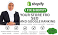optimize your shopify store for SEO and google ranking