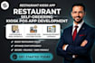develop a restaurant self ordering kiosk pos app