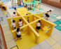 redesign kids recreational space,nursery playground theme,layout plan,cgi render