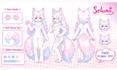 furry reference sheet furry art ref sheet nsfw furry reference sheet character