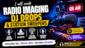 create professional radio imaging, dj drops and station sweepers