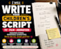 write your script or screenplay for children