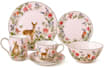 make tableware botanical ceramic designs, plates, mugs, cups