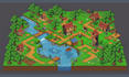 do 2d isometric tileset and tilemap isometric map design rpg  pixel background