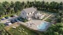 design 2d site plan,3d landscape design, farm design, park