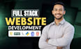 be your full stack developer, custom website development for business website