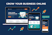 design and develop a professional wordpress website for your business