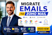 migrate email from google workspace, office 365, cpanel to zoho mail