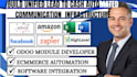 setup odoo erp crm ecommerce square website zapier ai chatbot slack database